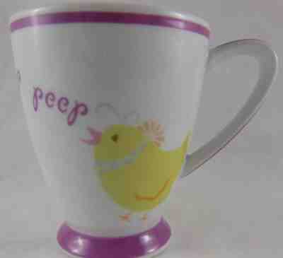  Starbucks Spring Easter Yellow Chick Peep Purple 7 Oz Mug Cup  2007 - Sold on eBay Feb, 12th 2019 for $4.68