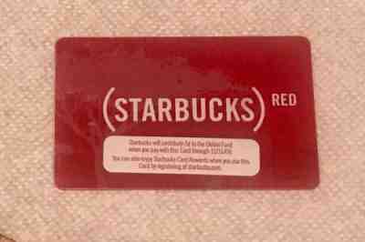 (1) STARBUCKS 2008 Red Global Fund Card SERIES 6052 PIN INTACT Unused - Sold on eBay Feb, 13th 2019 for $5.99