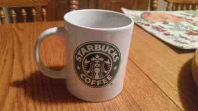 2008 Starbucks Vintage Coffee Mug-1.5 Fl.oz-Old Black and White Mermaid Logo - Sold on eBay Feb, 12th 2019 for $8.00