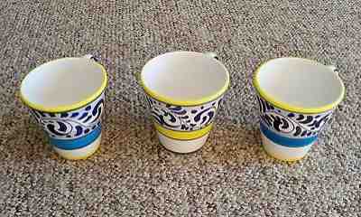 3 STARBUCKS DERUTA ITALY COFFEE MUGS 2008 HAND PAINTED - Sold on eBay Feb, 12th 2019 for $21.99