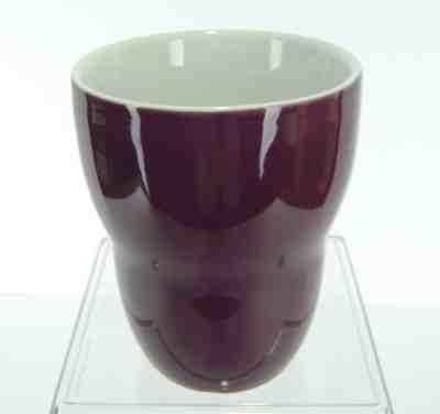 Starbucks 2008 Thermal Insulated No Handle Tea Cup Coffee Mug By Aida 8oz Purple - Sold on eBay Feb, 12th 2019 for $6.88