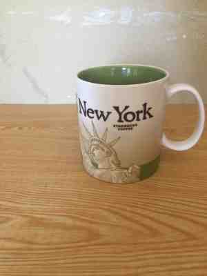 2009 Starbucks New York Statue Of Liberty Collector Coffee Mug - Sold on eBay Feb, 5th 2019 for $26.30