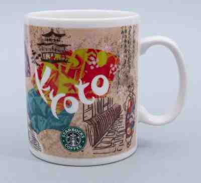Starbucks Japan KYOTO Geisha Temple Garden Design 2009 OLD LOGO Mug 400ml New  - Sold on eBay Feb, 3rd 2019 for $48.00