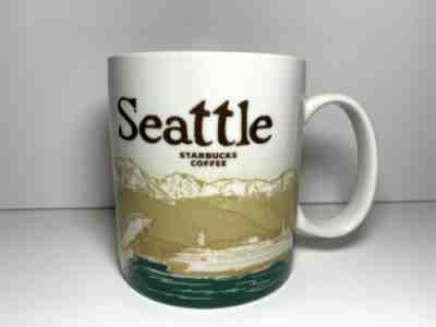 2009 Starbucks Seattle Washington Collector Series Coffee Mug 16oz Large Cup - Sold on eBay Feb, 3rd 2019 for $20.00