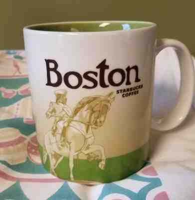 Starbucks BOSTON Massachusetts 2009 Collector Series Coffee Mug Cup 16oz  - Sold on eBay Feb, 3rd 2019 for $11.99