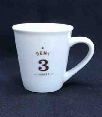 Starbucks 2010 DEMI 3 Ounces Espresso Cup/Mug Coffee 2 1/2 Inches Tall Mini - Sold on eBay Feb, 13th 2019 for $14.99