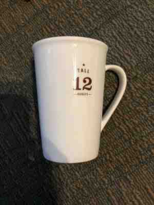 Starbucks ivory coffee mug with "Tall 12 ounces" 2010 EUC - Sold on eBay Feb, 13th 2019 for $14.99