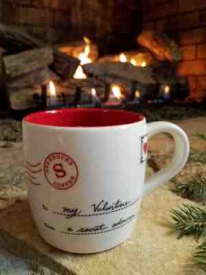 NEW Starbucks 2010 My Valentine Love Letter Secret Admirer Bone China Mug - Sold on eBay Feb, 12th 2019 for $13.00