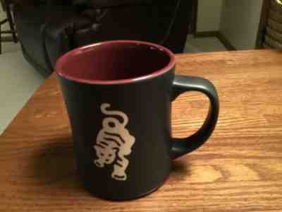 Starbucks Coffee Mug 16 Oz Sumatra Tiger Cat Cup Bone China Black Maroon 2012 - Sold on eBay Feb, 13th 2019 for $16.50