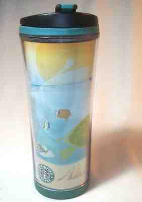 Starbucks Coffee Company:12 Ounce Insulated Travel Mug:2012 Aloha Hawaii: EXC:NR - Sold on eBay Feb, 6th 2019 for $5.99