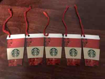 (5) $5 Starbucks Gift Cards $25 Total Value $5 On Each Card Holiday Red Cup 2013 - Sold on eBay Feb, 12th 2019 for $16.50