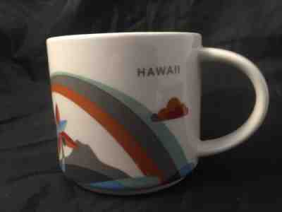 STARBUCKS You are Here Collection Hawaii Coffee Cup Mug 2014  - Sold on eBay Feb, 13th 2019 for $13.59