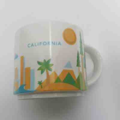 Starbucks California You Are Here Collection 2015 Teal Turquoise Mug Cup Coffee - Sold on eBay Feb, 10th 2019 for $14.39