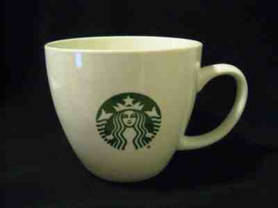 STARBUCKS Coffee Latte Cappuccino Cup Mug Large White 20 Ounce Mermaid Logo 2016 - Sold on eBay Feb, 13th 2019 for $8.00