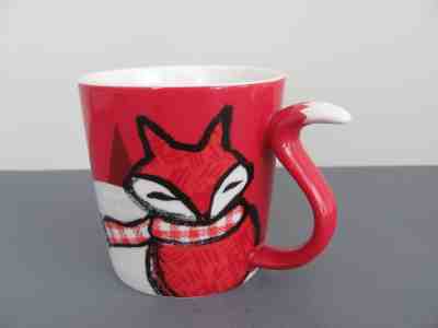 STARBUCKS RED FOX COFFEE CUP MUG Winter 12 oz  2016 Exc! - Sold on eBay Feb, 13th 2019 for $15.00