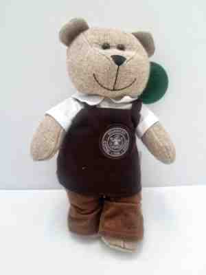 Starbucks Bearista Bear, 2016 Limited Edition, Brown Apron Barista, New NWT NIB - Sold on eBay Feb, 12th 2019 for $20.00
