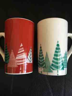 Starbucks 2017 Christmas Tree Mug Tall 17.8 Oz (2) - Sold on eBay Feb, 10th 2019 for $19.99