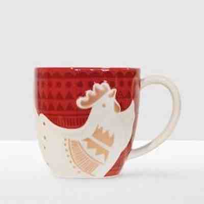 STARBUCKS 2017 YEAR OF ROOSTER CHINESE LUNAR YEAR 12 Oz MUG/CUP NEW in BOX! - Sold on eBay Feb, 10th 2019 for $24.95