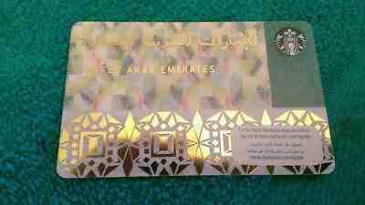 VHTF! STARBUCKS United Arab Emiraites - UAE National Card - First Ever US Seller - Sold on eBay Feb, 12th 2019 for $22.44