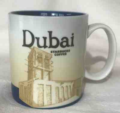 Dubai UAE Starbucks City Coffee Mug 2011 16 oz Cup United Arab Emirates - Sold on eBay Feb, 7th 2019 for $18.50
