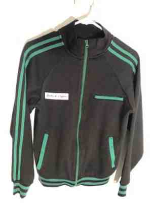 New Retired Starbucks Coffee Green on Black Full Zip Up Jacket XS Mens Womens - Sold on eBay Jan, 16th 2019 for $9.35