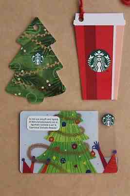 ARGENTINA SOUTH AMERICA Christmas STARBUCKS gift card RARE TREE DROPPING LOT - Sold on eBay Dec, 20th 2018 for $8.00
