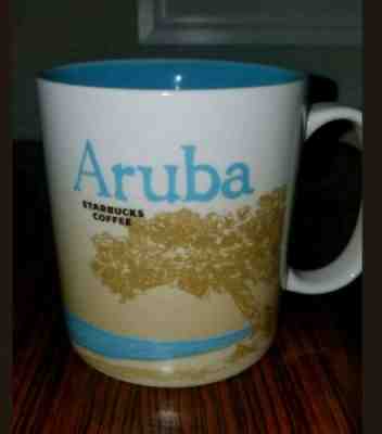 Starbucks You Are Here Mug, Aruba, Discontinued design - Sold on eBay Jan, 8th 2019 for $12.50