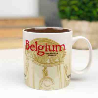 STARBUCKS 2011 Collector Series BELGIUM 16 fl oz Coffee Tea Mug Collectible - Sold on eBay Jan, 18th 2019 for $31.77
