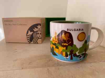 STARBUCKS You Are Here Collection BULGARIA Coffee Mug Cup 14oz. *NEW w. SKU!* - Sold on eBay Jan, 15th 2019 for $37.50
