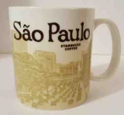Sao Paulo Brazil Starbucks Collector Series Coffee Tea Mug Cup - Sold on eBay Feb, 9th 2019 for $9.99