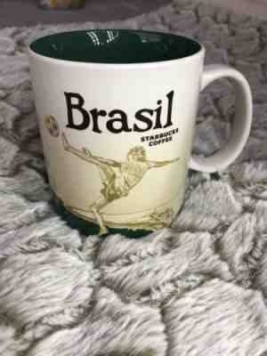 STARBUCKS ~ Brazil ~ Global Icon Mug ~16oz (New) Brazil NWT 2015 (Thailand Made) - Sold on eBay Jan, 30th 2019 for $20.00