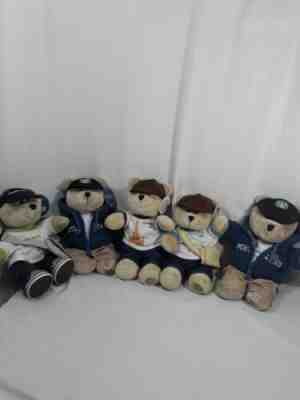 Lot 5 Starbucks Bearista Destination Series Teddy Bears w/ tags! Bahamas Chicago - Sold on eBay Feb, 3rd 2019 for $24.00