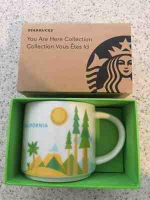 Starbucks "YOU ARE HERE" 14 oz., mug, California, new, in box with sku - Sold on eBay Feb, 10th 2019 for $15.50