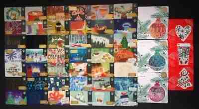 STARBUCKS CANADA SERIES '2017 HOLIDAY CARD SET (52 count)' - BRAND NEW SET - Sold on eBay Feb, 10th 2019 for $20.00