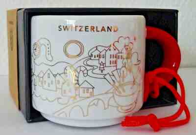 Starbucks Mug SWITZERLAND FREE SHIPPING  YAH Collection Series ORNAMENT   - Sold on eBay Feb, 9th 2019 for $39.99