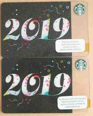 CHILE PERU south america NEW YEAR STARBUCKS gift card RARE 2019 CL PE NEW pin - Sold on eBay Feb, 7th 2019 for $16.00