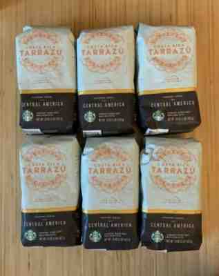 Starbucks Costa Rica Tarrazu Blonde Limited Edition Whole Bean Coffee 1lb x 6 - Sold on eBay Feb, 1st 2019 for $65.00