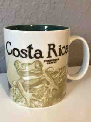 STARBUCKS Costa Rica Global Icon Series Collectors Coffee Cup MUG - Sold on eBay Jan, 23rd 2019 for $35.00