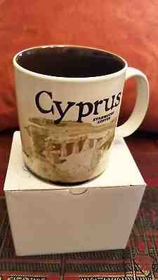 STARBUCKS ~ Cyprus ~ Global Icon Mug ~16oz (New) Cyprus NWT 2016 (Thailand Made) - Sold on eBay Jan, 1st 2019 for $24.99