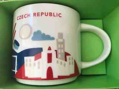 Starbucks City Mug, CZECH REPUBLIC «You Are Here» Collection, SKU, 14oz. - Sold on eBay Jan, 15th 2019 for $54.00