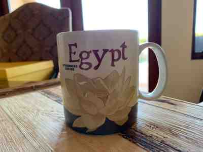 Egypt Starbucks Collectible Global Icon City Mug - NEW with SKU Sticker - Sold on eBay Feb, 2nd 2019 for $59.99