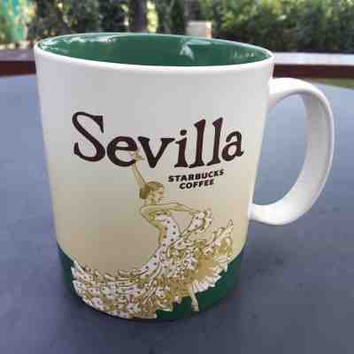 Original Starbucks City Mug 16 oz SEVILLA Series 2016 SPAIN discontinued - Sold on eBay Feb, 8th 2019 for $31.50