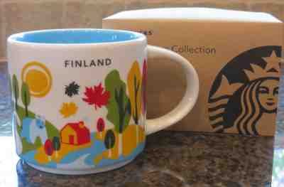 NWT Starbucks FINLAND You Are Here YAH Collector Series Mug with SKU - Sold on eBay Feb, 4th 2019 for $49.99