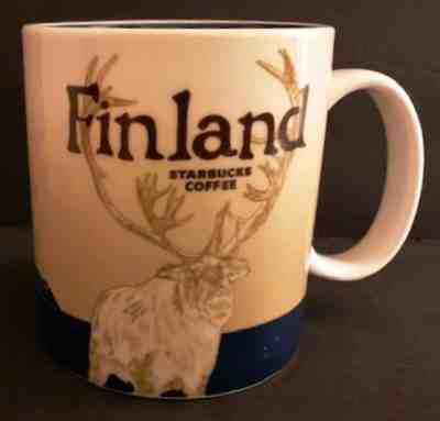 Starbucks Coffee Global Icon Mug Collector Series: FINLAND, Large 16 ozs., 2012 - Sold on eBay Feb, 4th 2019 for $49.95