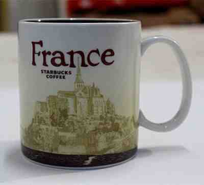 Starbucks Mug France City Cup Collector Series Mug 16 oz - Sold on eBay Feb, 7th 2019 for $12.99