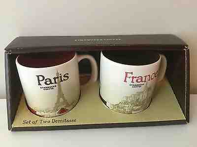 Starbucks City Mug, PARIS & FRANCE, Global Icon Collection, 3oz, DISCONTINUED!!! - Sold on eBay Feb, 1st 2019 for $39.00