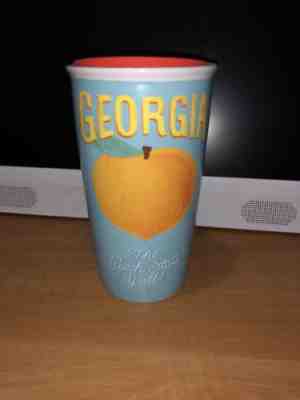 Starbucks Georgia 12oz Tumbler 2016 The Peach State Y'all - Sold on eBay Feb, 3rd 2019 for $24.99