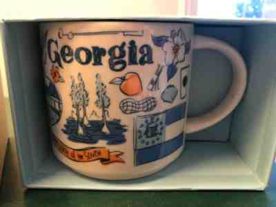 New Starbucks Been There Series Georgia Across The Globe Collection 14oz Mug NIB - Sold on eBay Jan, 28th 2019 for $14.99