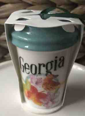 STARBUCKS HOLIDAY GEORGIA STATE ORNAMENT-NWT! - Sold on eBay Jan, 14th 2019 for $8.95