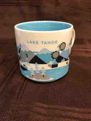 Starbucks You Are Here Collection Lake Tahoe California 2014 Coffee  Mug 14 OZ  - Sold on eBay Jan, 12th 2019 for $12.00